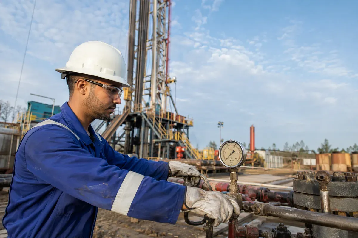 Foreur pétrole et gaz