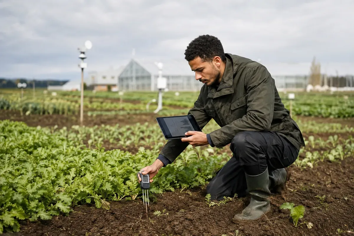 Ingénieur d'études et de recherche agricoles