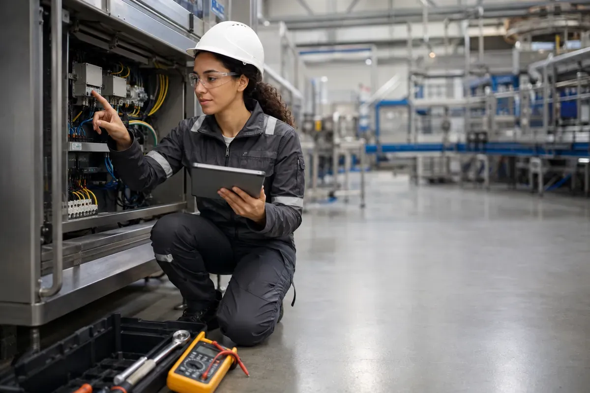 Ingénieur de maintenance industrielle