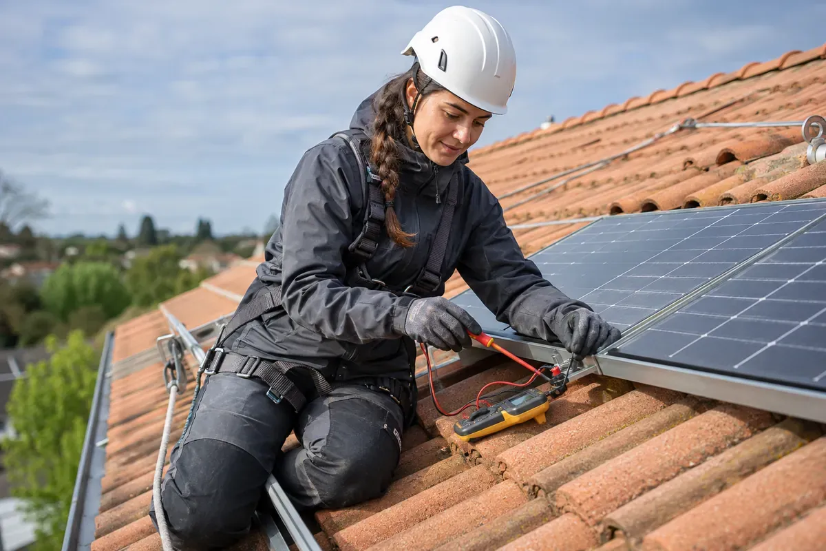 Installateur mainteneur en systèmes solaires, thermiques et photovoltaïques