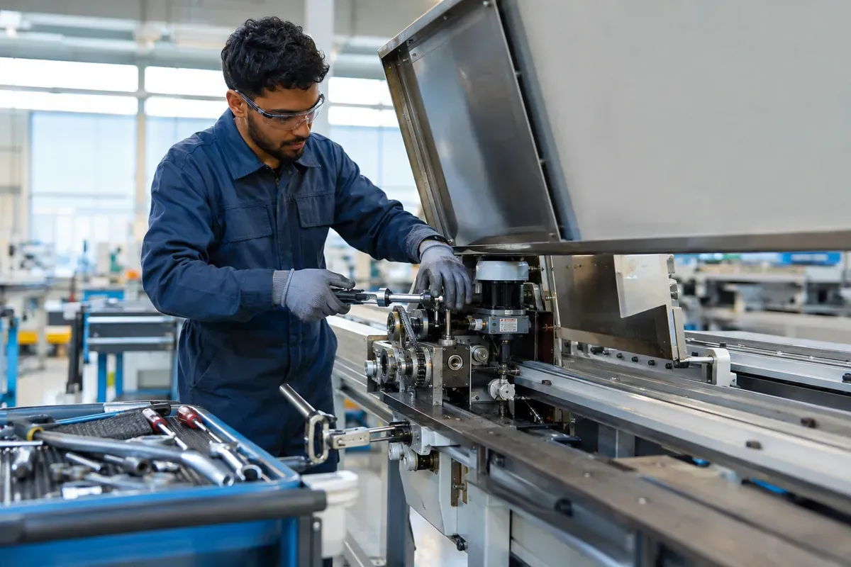 Mécanicien de maintenance industrielle