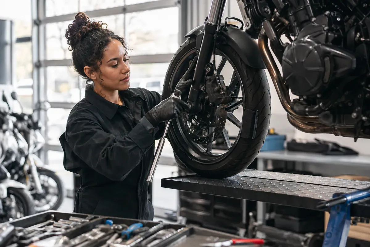 Mécanicien motocycles
