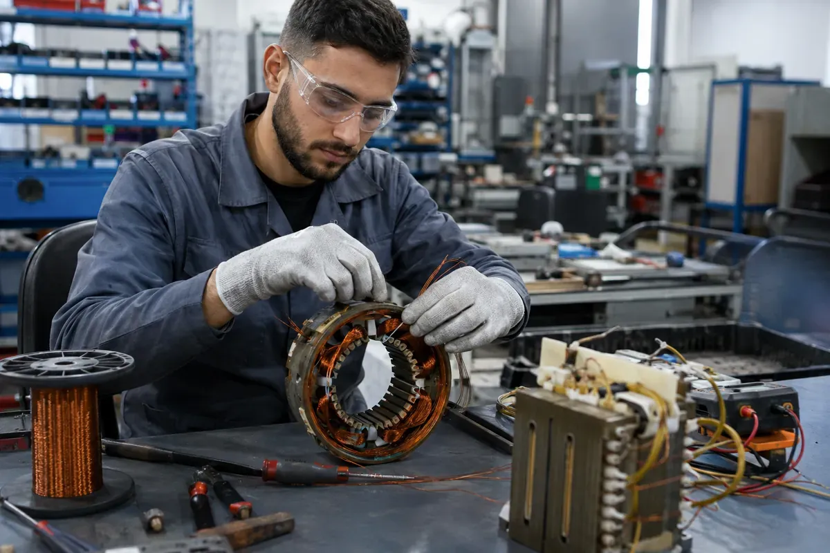 Monteur-bobinier en électricité
