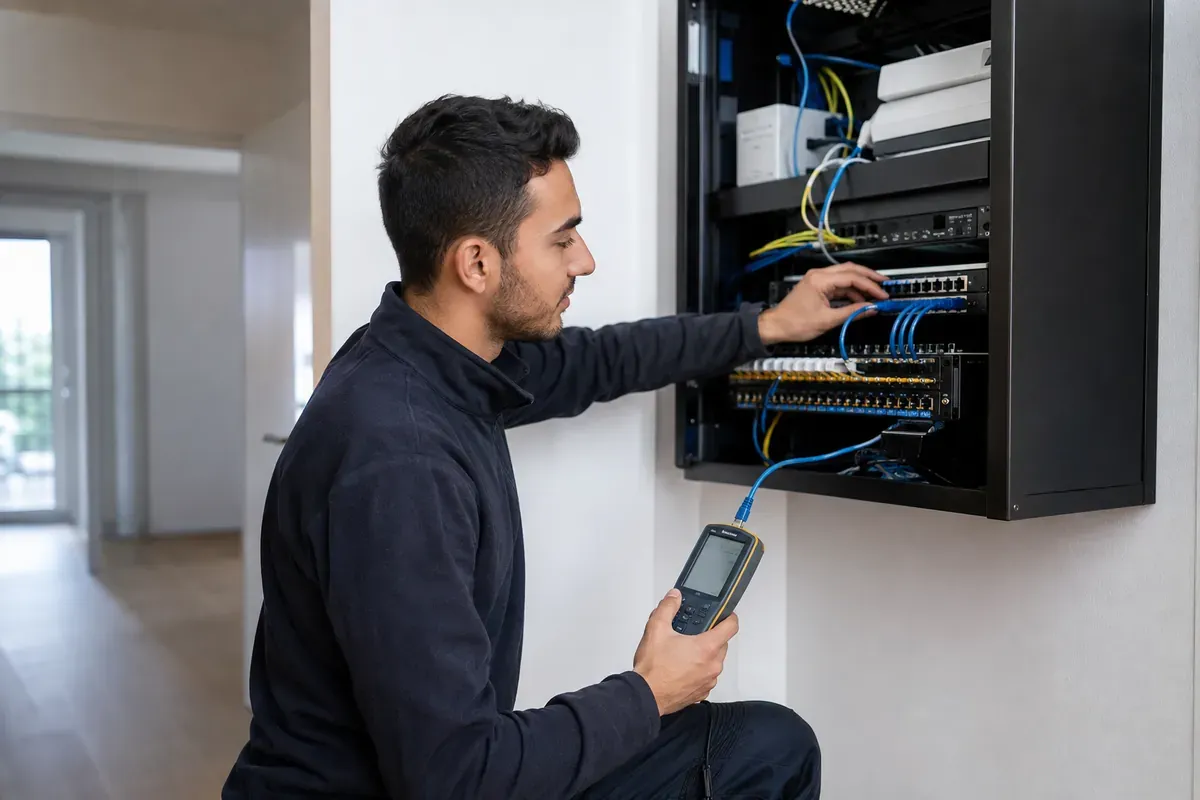 Monteur installateur d'équipements connectés