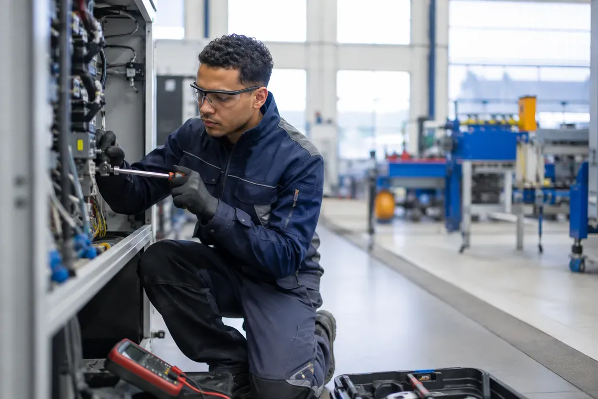 Opérateur d'installation ou maintenance industrielle