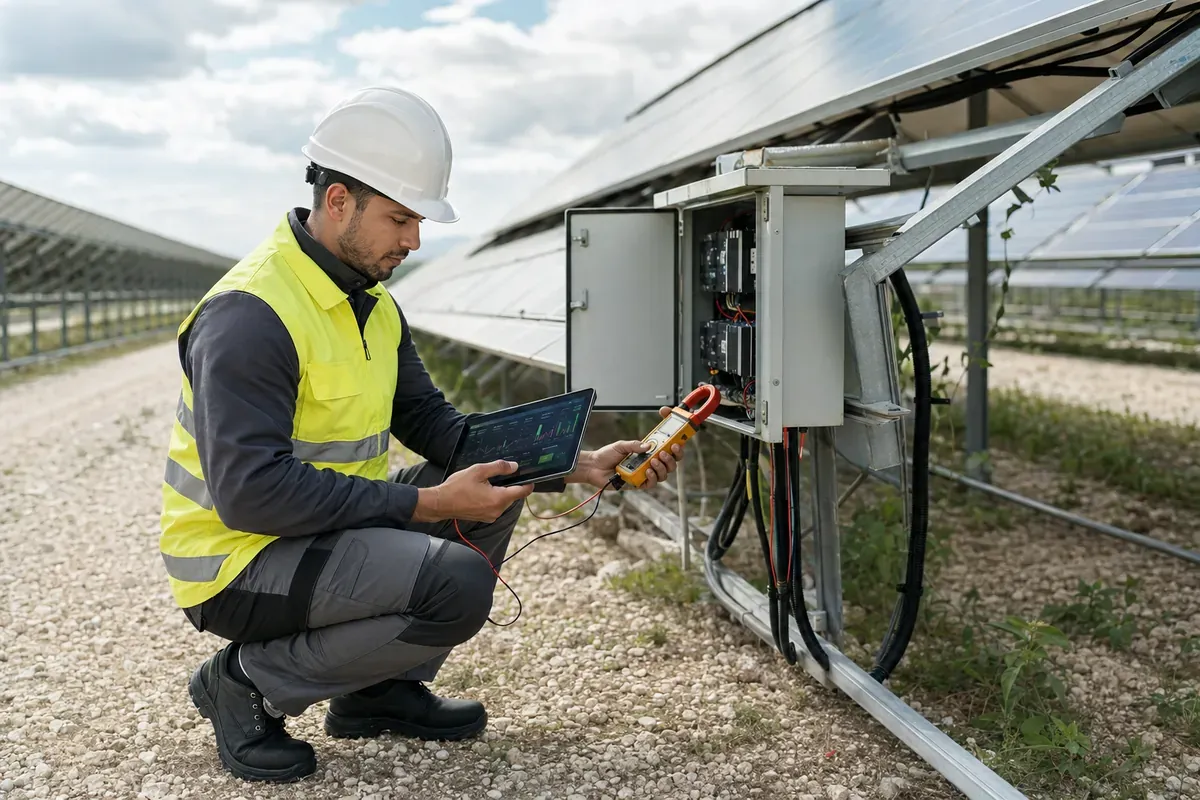 Opérateur de centrale solaire