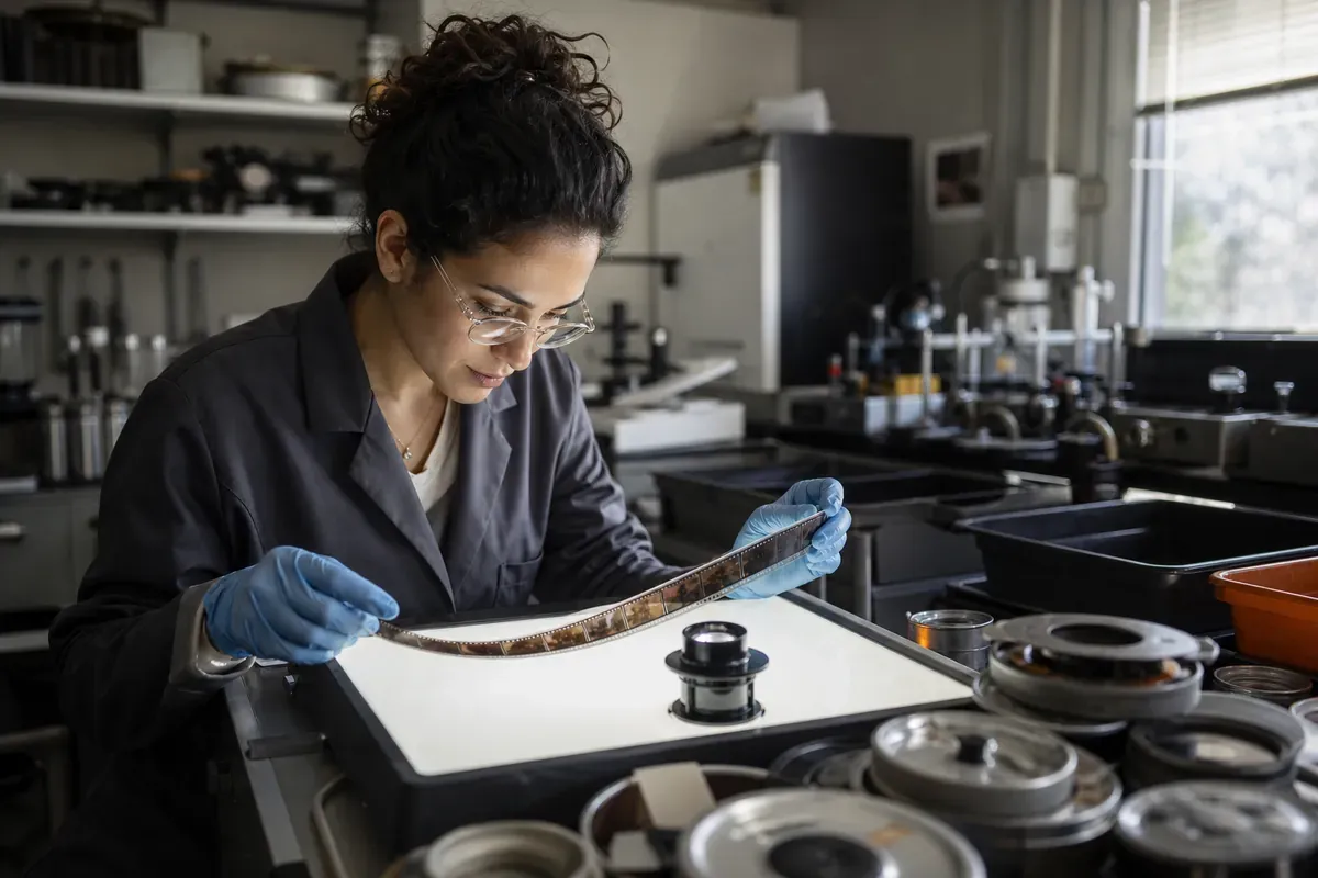 Opérateur de laboratoire cinématographique