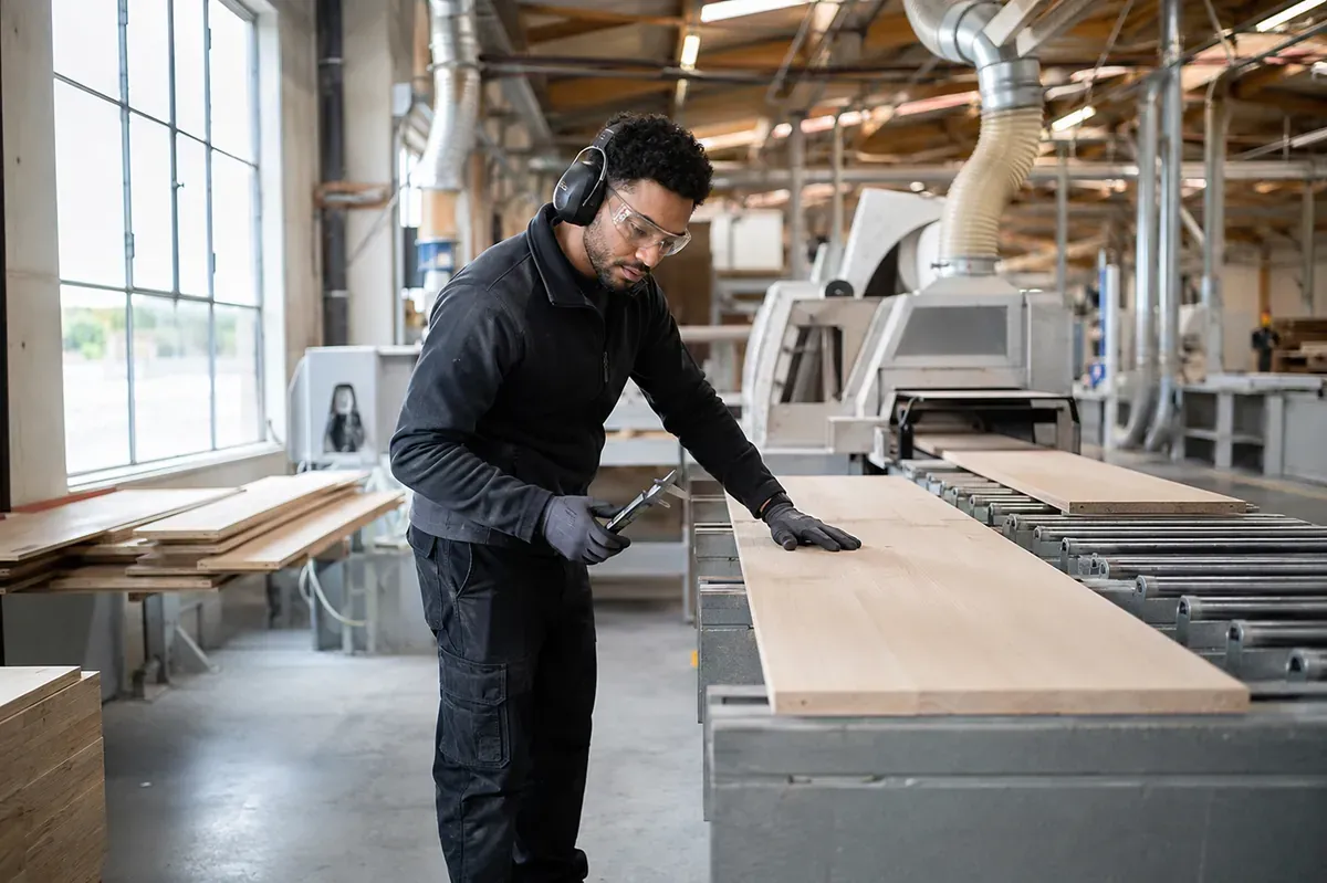 Opérateur de production en industrie du bois