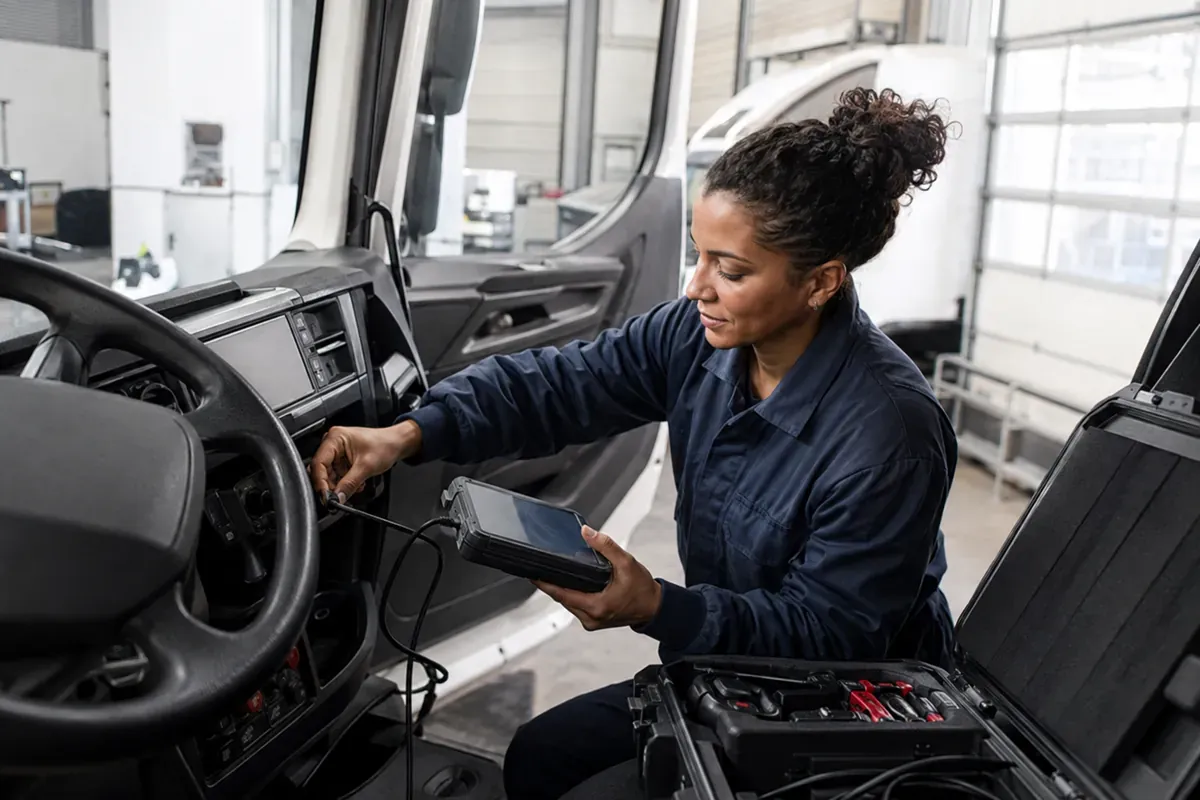 Opérateur de vérification des dispositifs embarqués Véhicules de Transports Routiers VTR