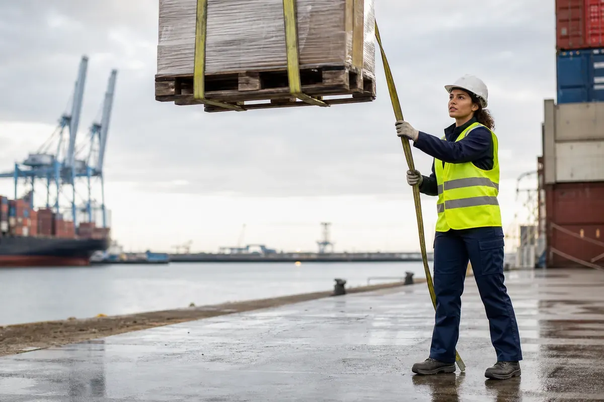 Ouvrier de manutention portuaire