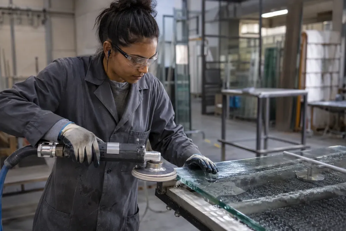 Polisseur sur verre