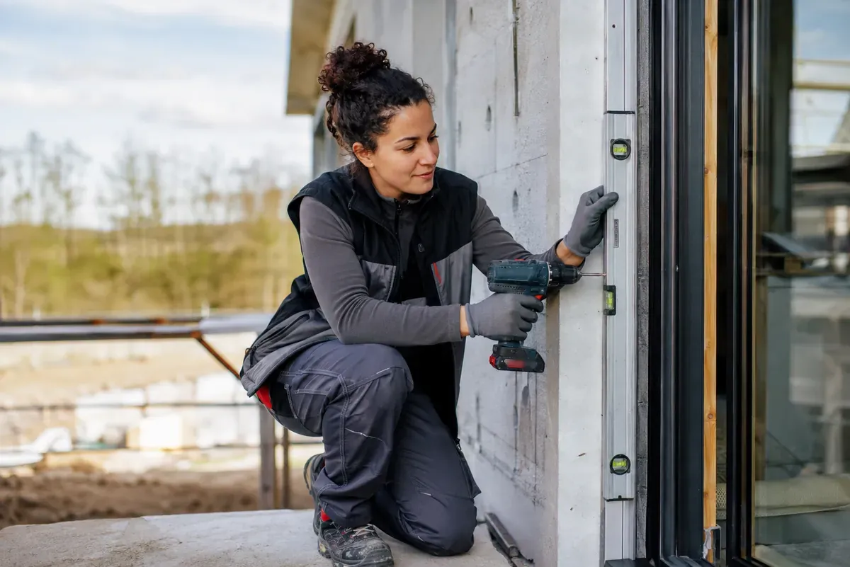 Poseur en fermetures de bâtiment