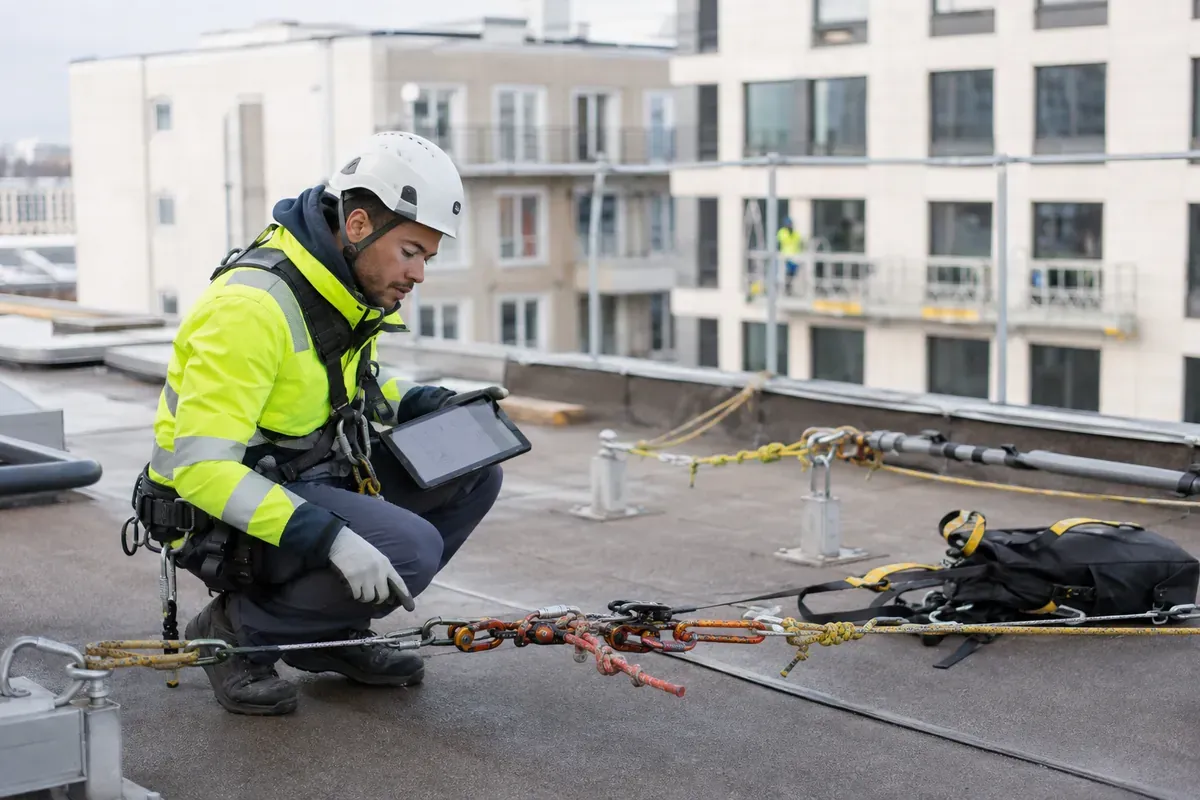 Programmateur des travaux sur cordes