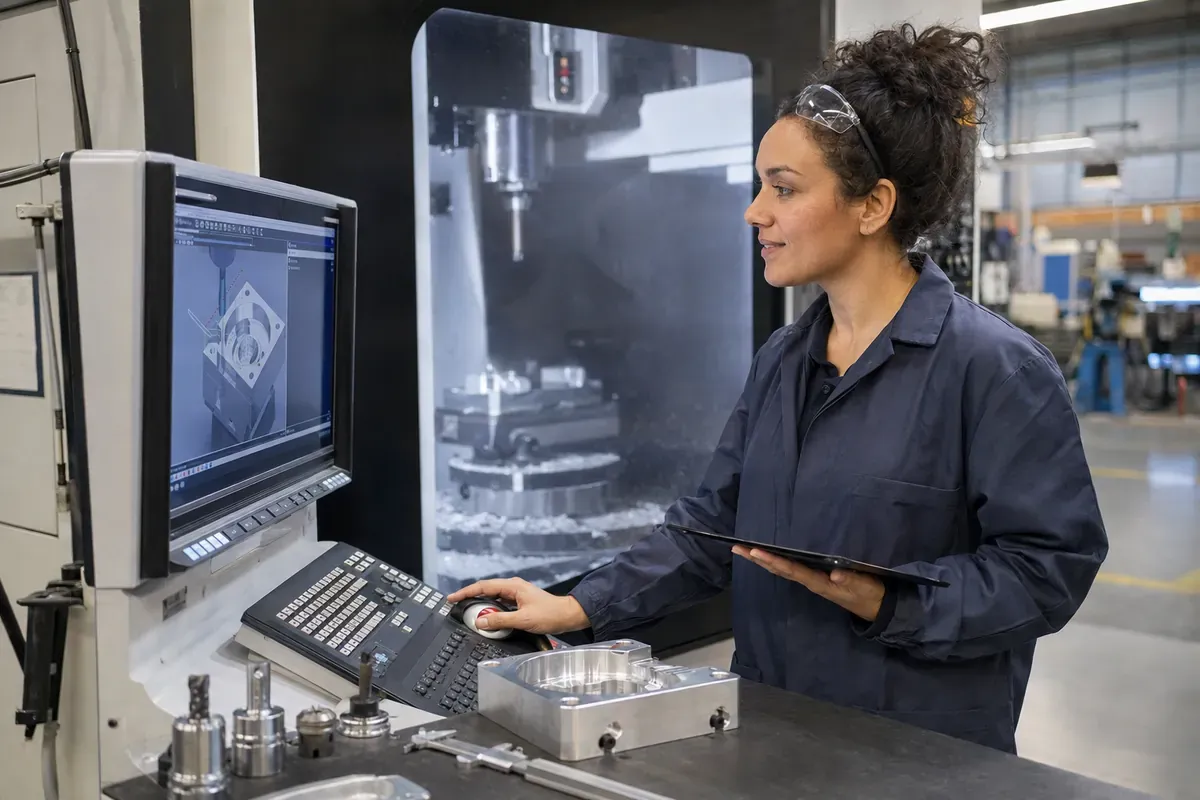 Programmeur en Conception de Fabrication Assistée par Ordinateur (CFAO)