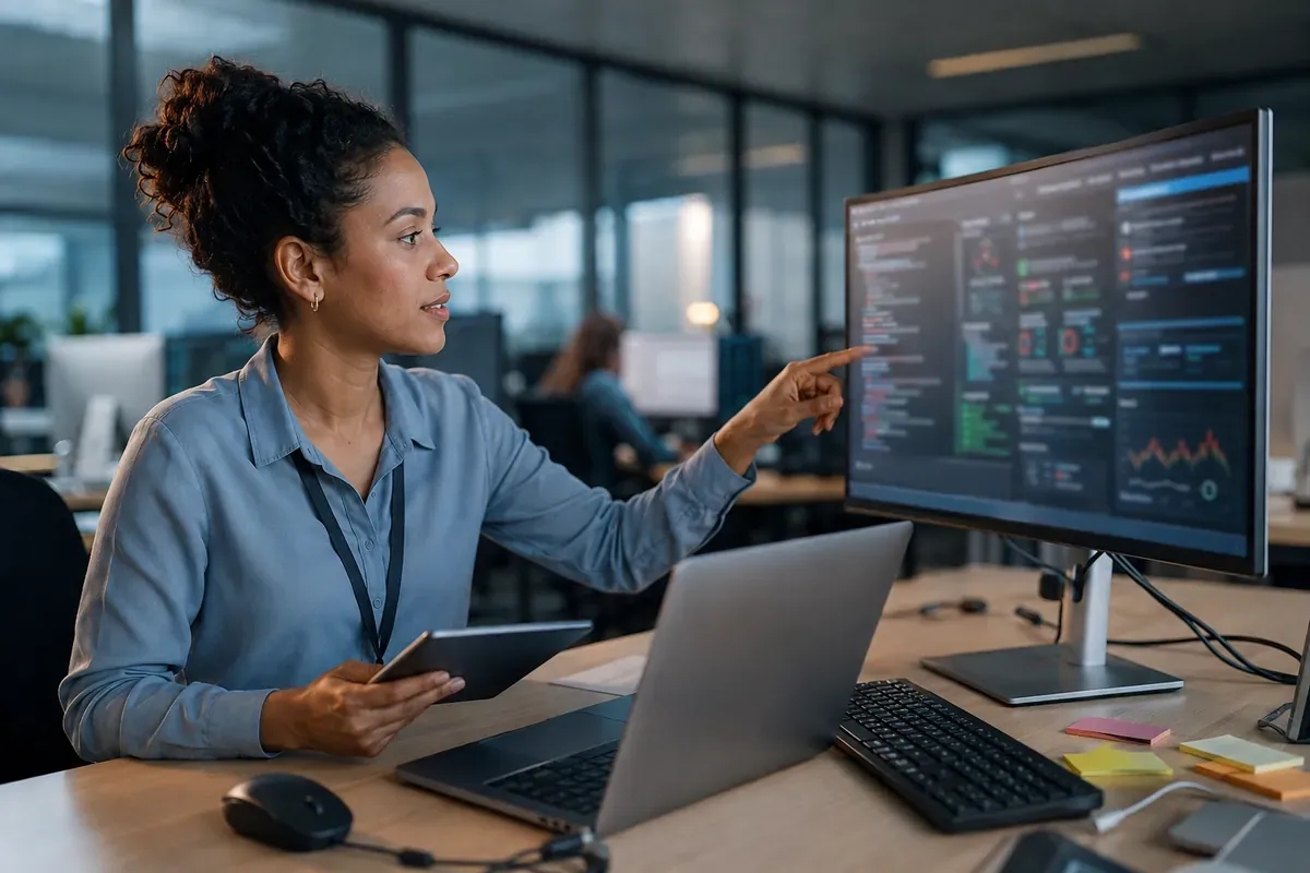 Qualiticien logiciel en informatique