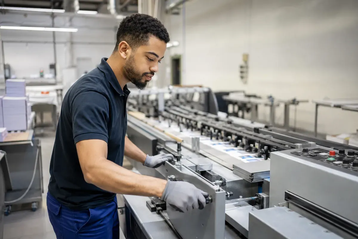 Régleur de machines de façonnage routage