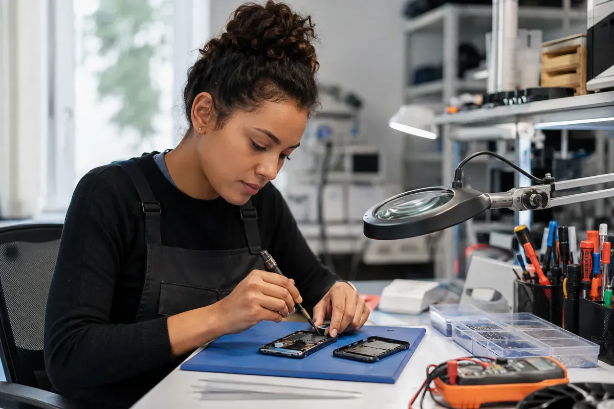 Réparateur en produits de télécommunication et multimédia