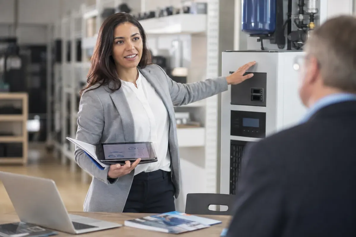 Représentant en biens et en services auprès des entreprises