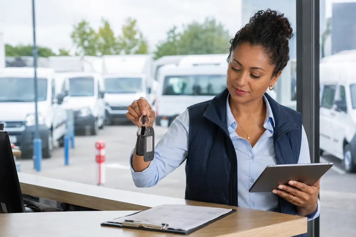 Responsable d'agence de location de matériel de transport