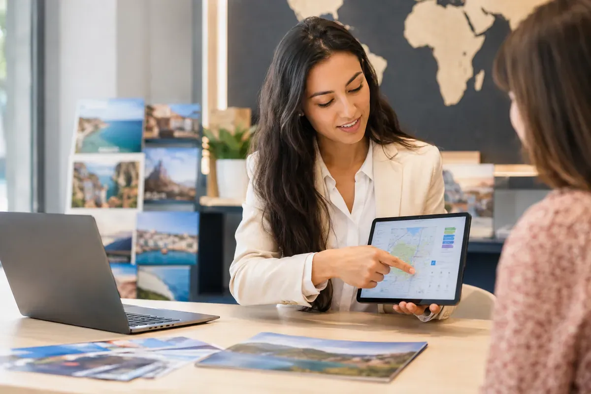 Responsable d'agence de voyages