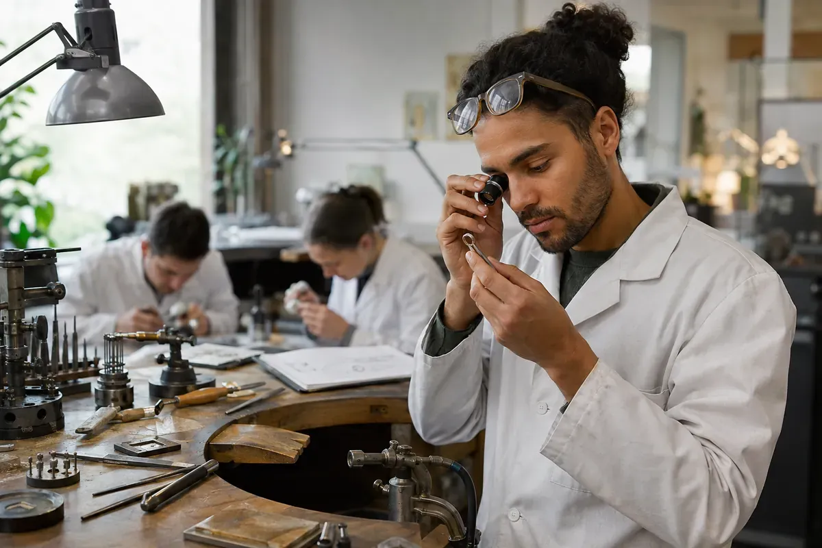 Responsable d'atelier en bijouterie ou joaillerie