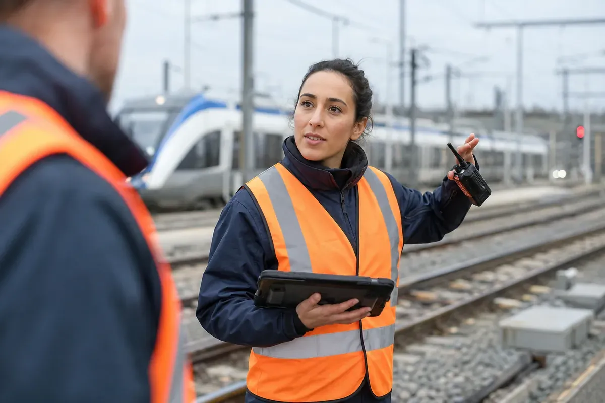 Responsable d'équipe d'agents de conduite du réseau ferré