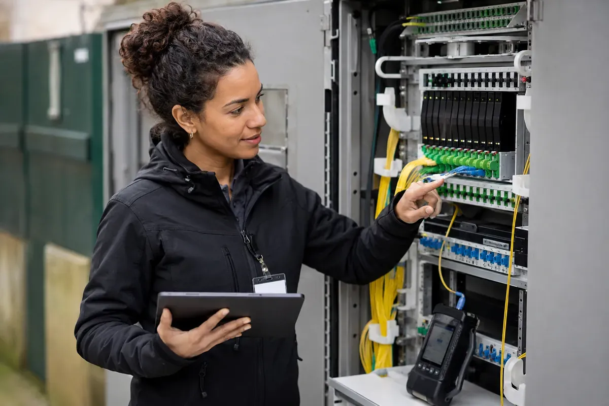 Responsable d'exploitation fibre optique