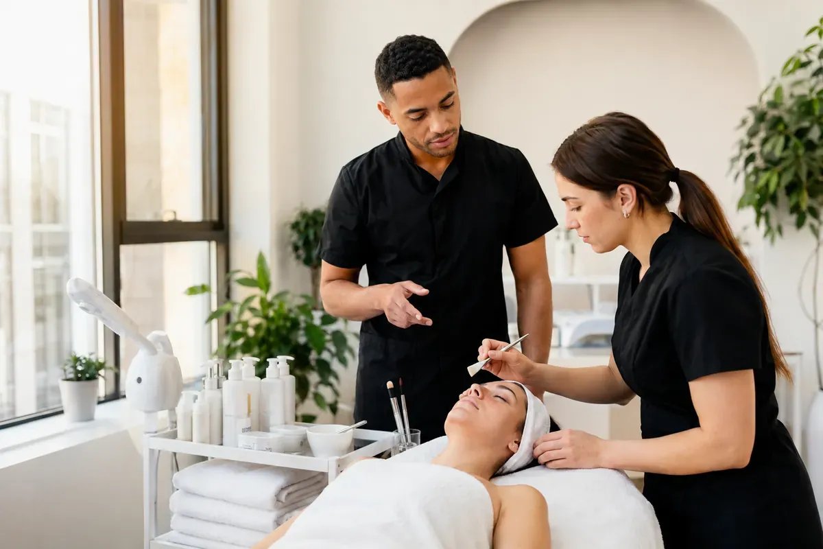 Responsable d'institut de beauté
