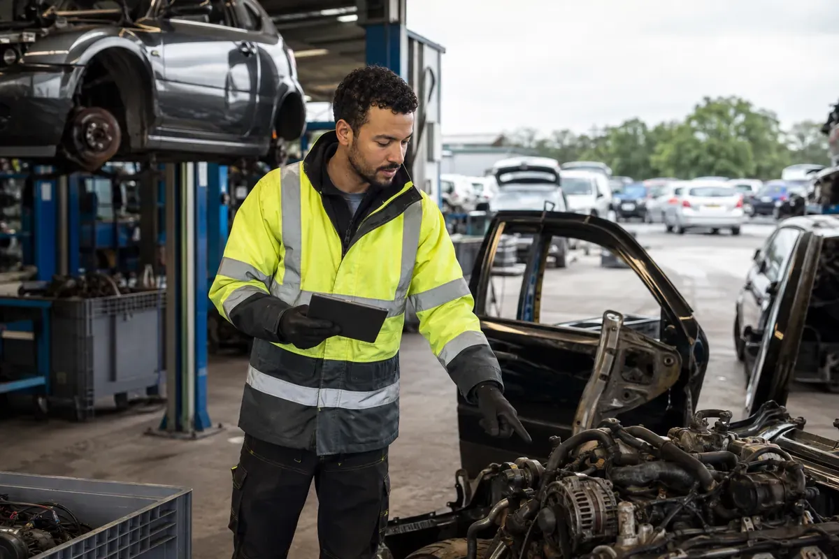 Responsable de centre de démontage recyclage des VHU