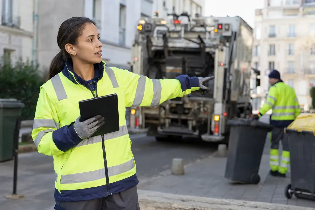 Responsable de collecte de déchets