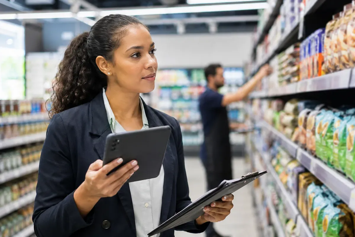Responsable de département en grande distribution