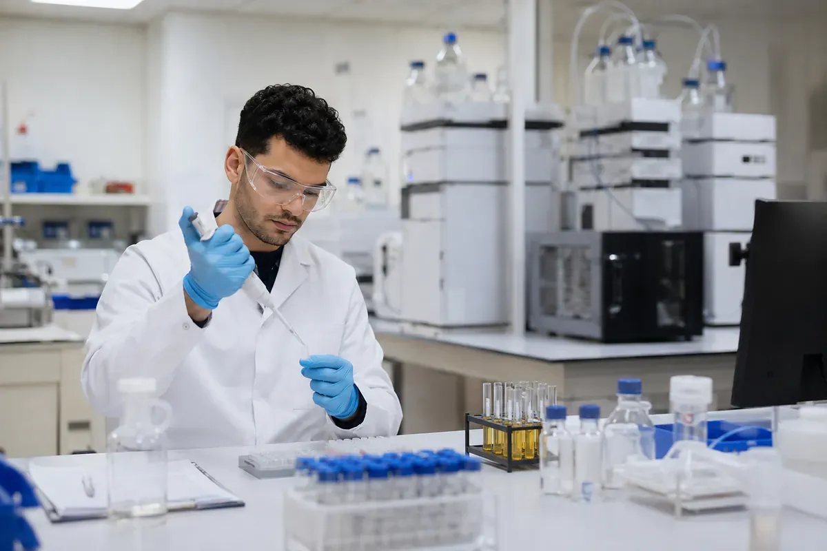 Responsable de laboratoire de contrôle en industrie pharmaceutique