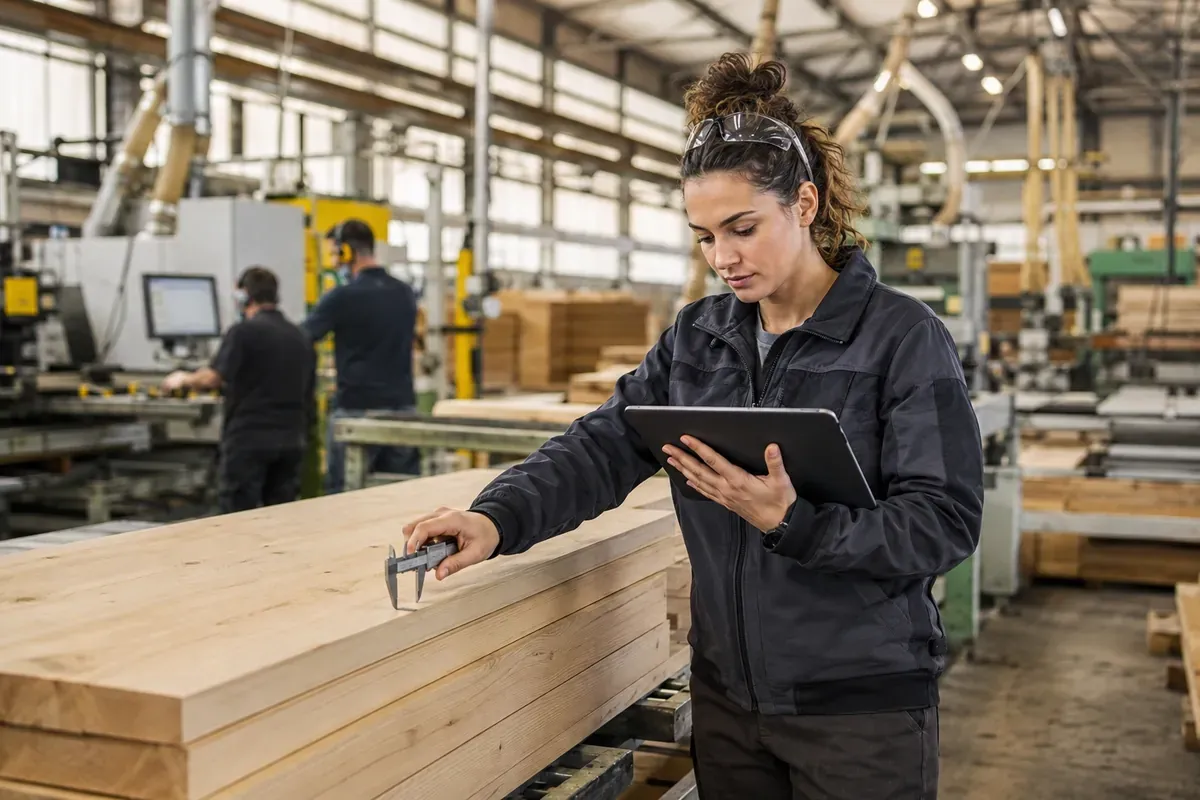 Responsable de production en industrie du bois