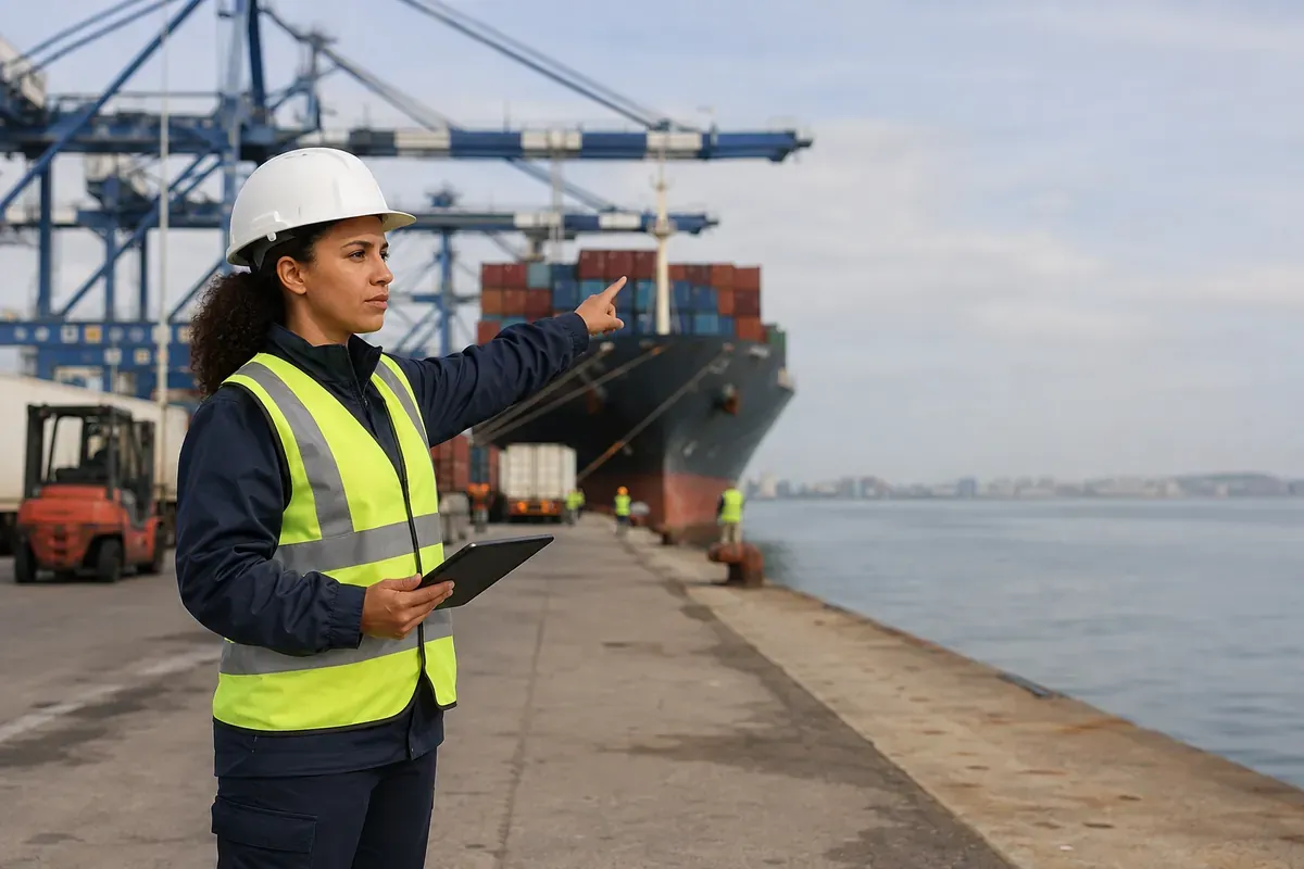 Responsable de structure de manutention portuaire