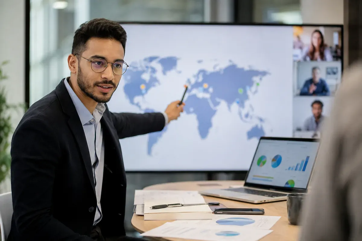 Responsable de zone internationale