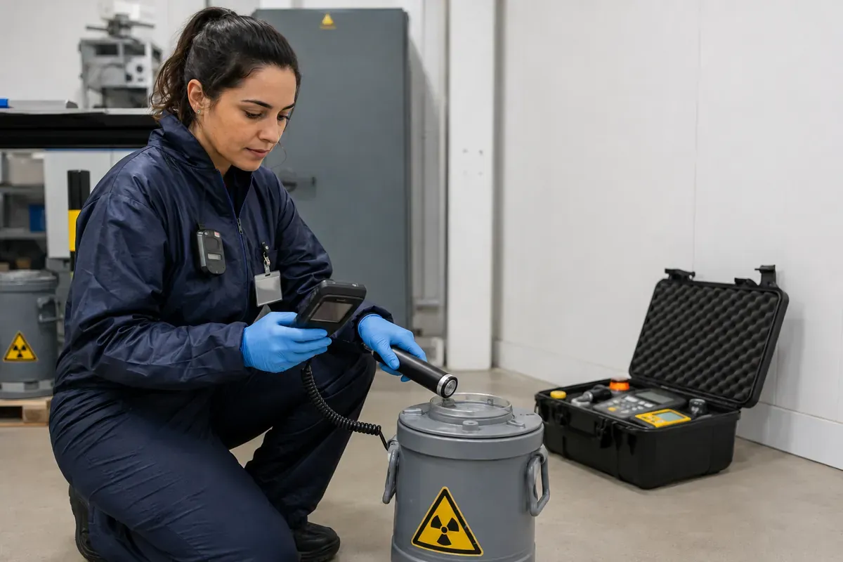 Spécialiste en radioprotection au sein du Ministère des Armées