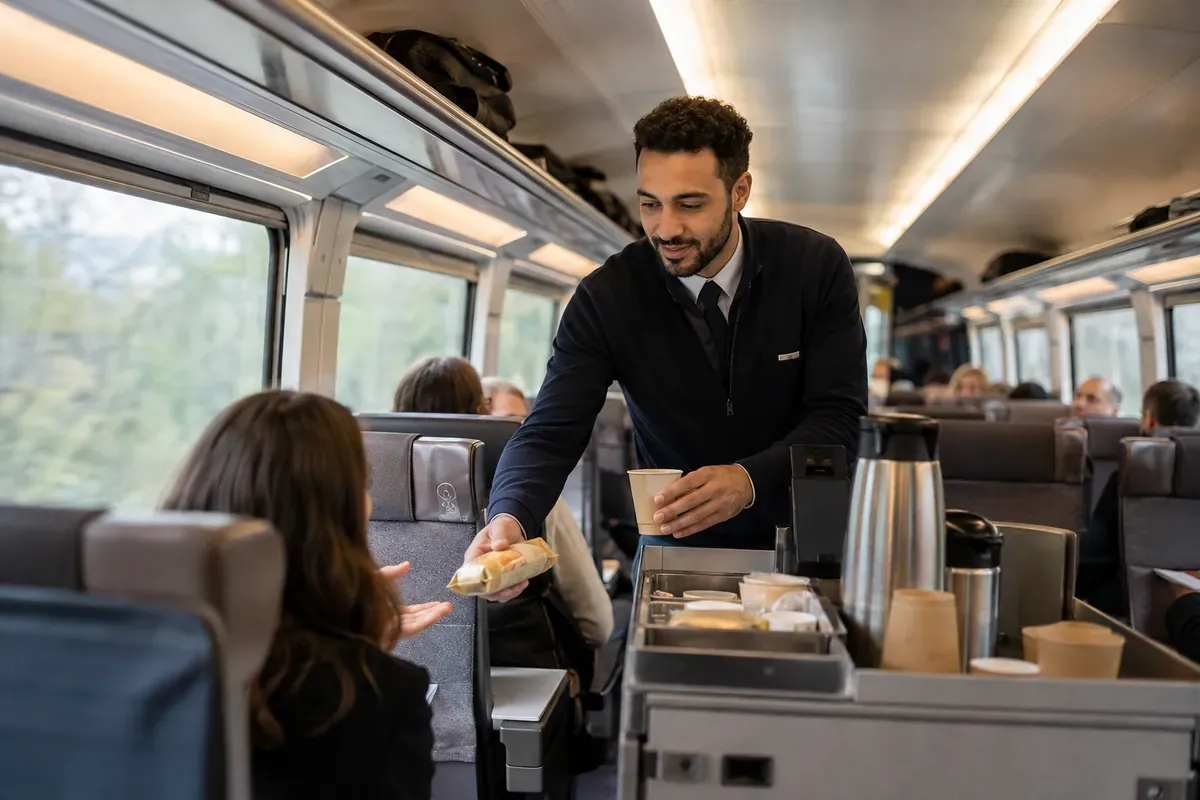 Steward de train