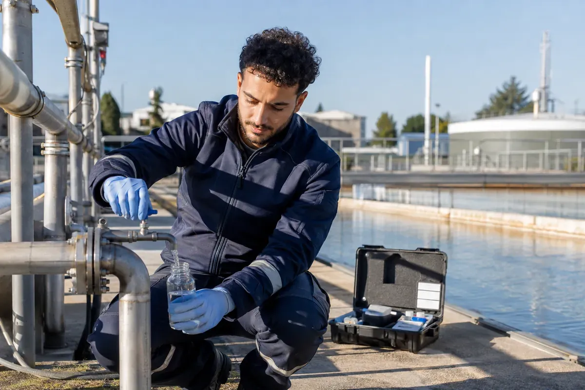 Technicien d'exploitation d'eau potable