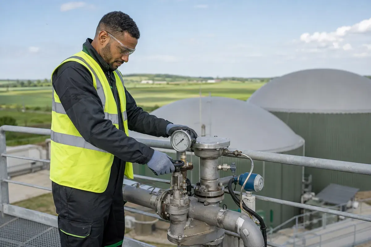 Technicien d'exploitation méthanisation
