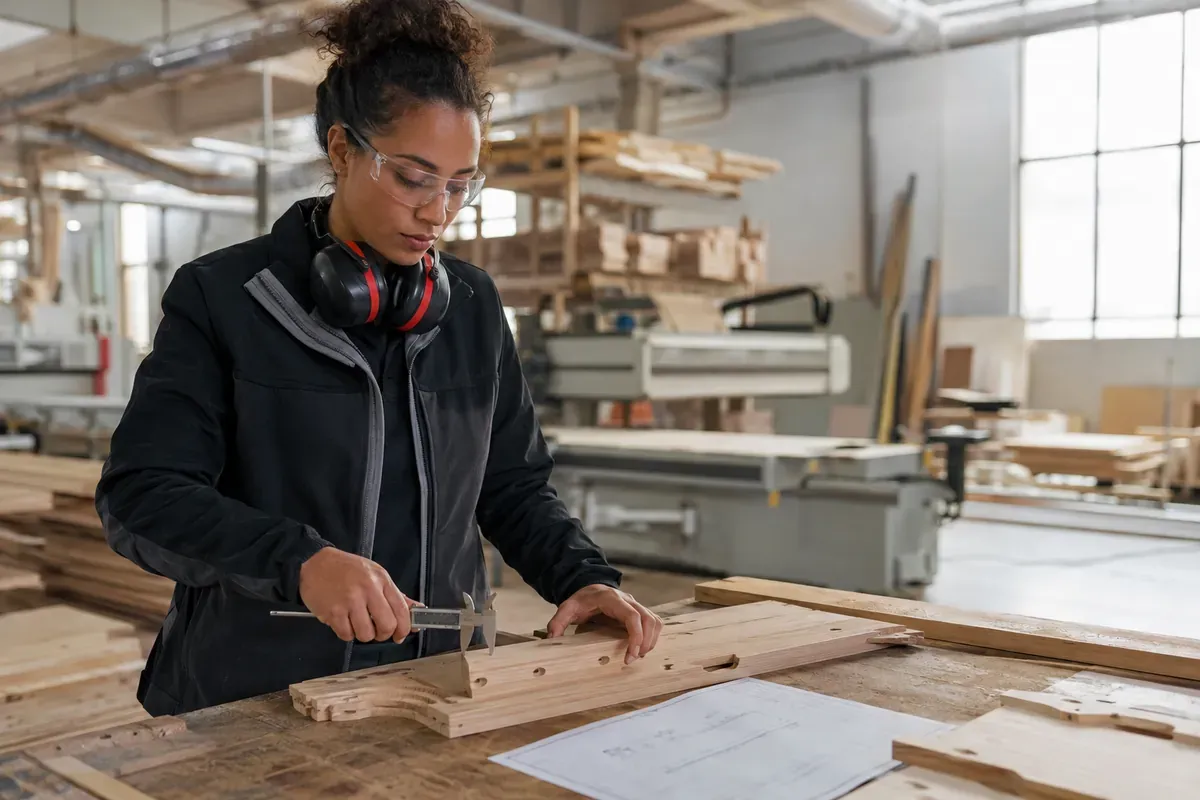 Technicien de fabrication en industrie du bois