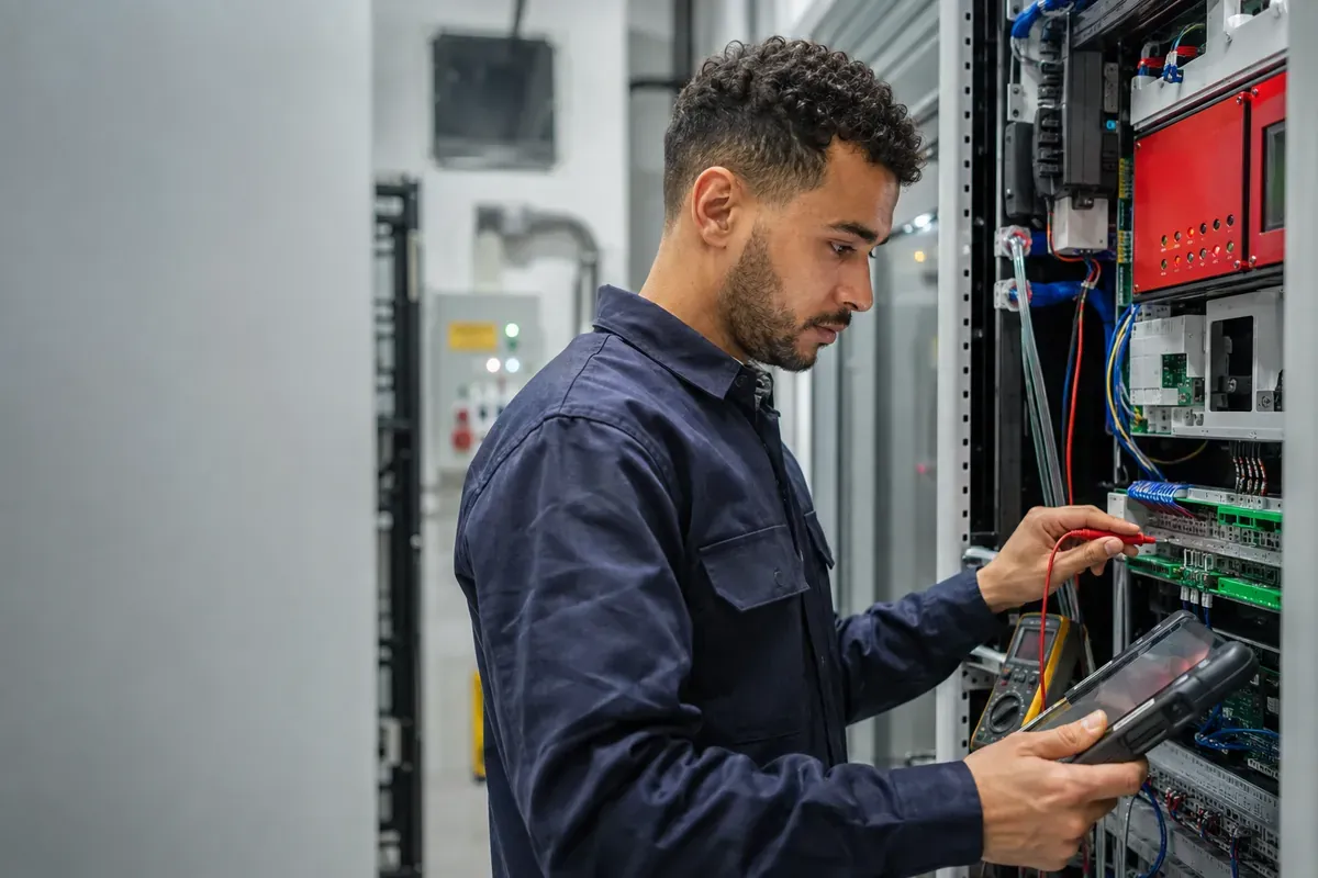 Technicien de maintenance d'équipements connectés