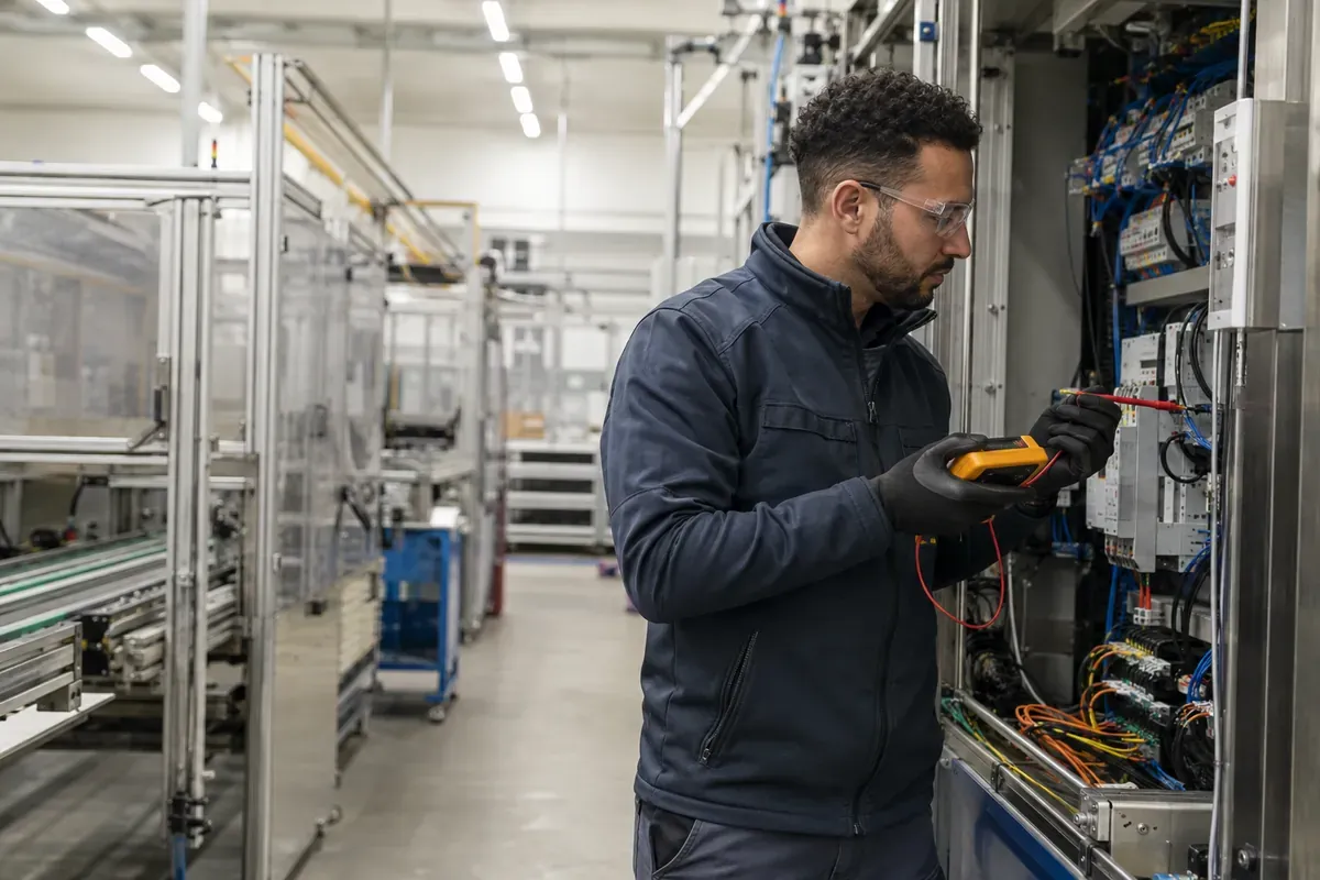 Technicien de maintenance d'installations automatisées