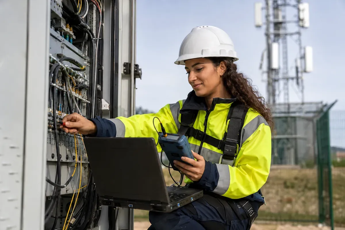 Technicien de maintenance réseaux mobiles