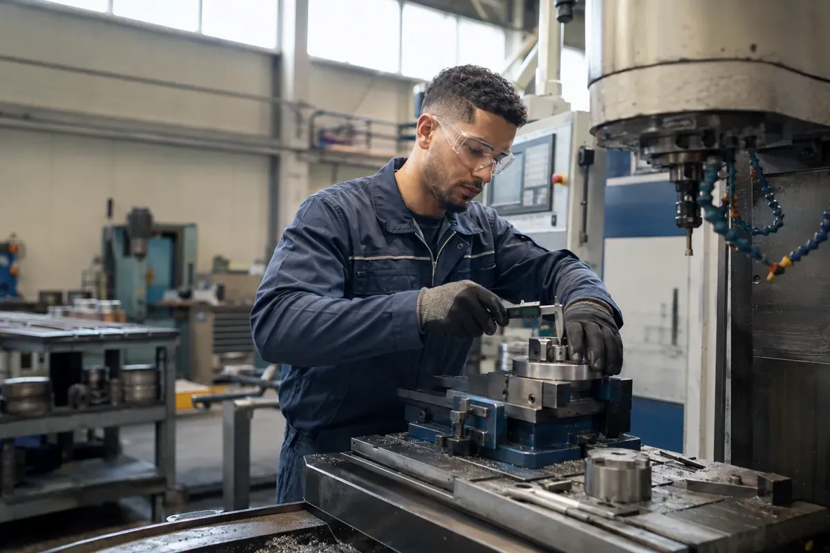 Technicien de production du travail des métaux