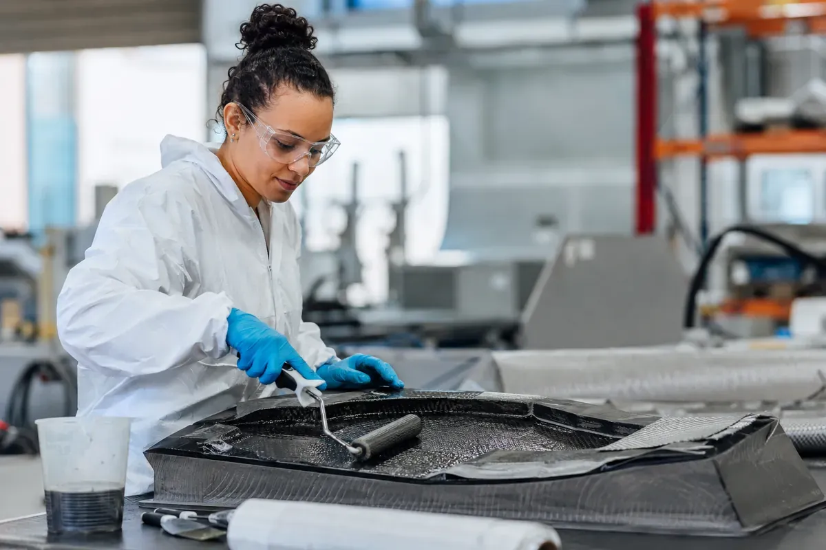 Technicien de production en matériaux composites