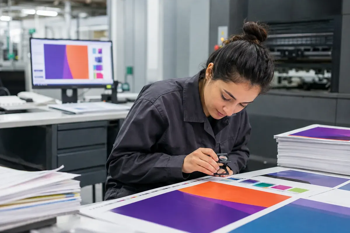 Technicien des industries graphiques