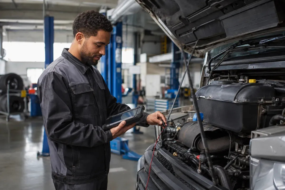 Technicien expert après-vente de véhicules de transport routier