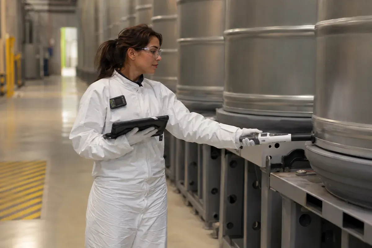 Technicien logistique combustible nucléaire