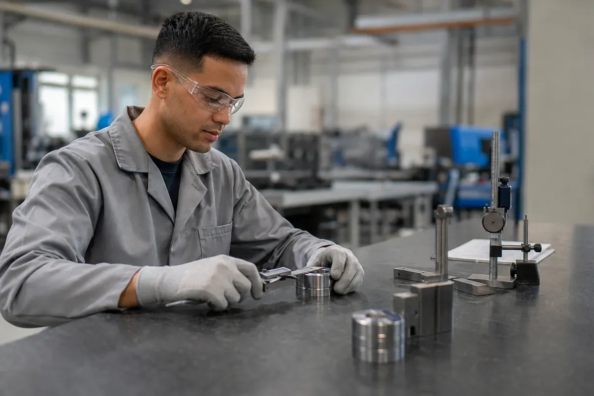 Technicien qualité produit et métrologie en mécanique et travail des métaux