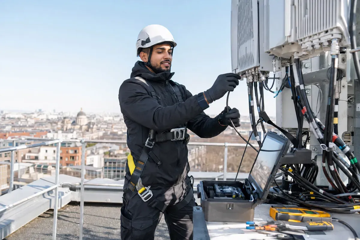 Technicien réseaux mobiles